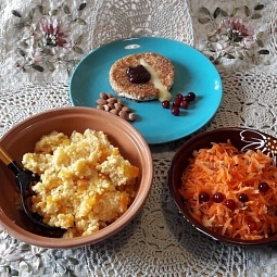 Безглютеновое меню с козьими продуктами